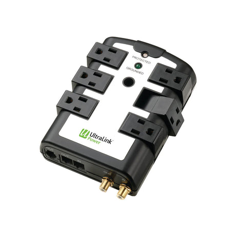 Ultralink ELC75 - 6 Outlet Rotating Surge Protector