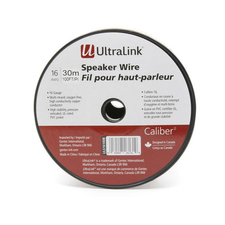 Ultralink ULS16100B Performance Speaker Wire 100 ft