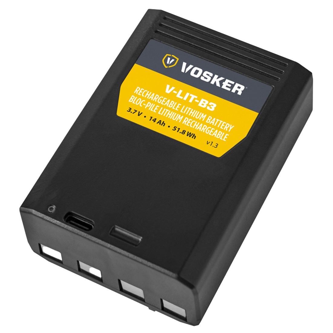 VOSKER V-LIT-B3 Rechargeable Lithium Battery