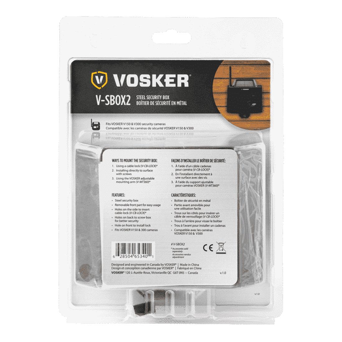 VOSKER V-SBOX2 Steel Security Box