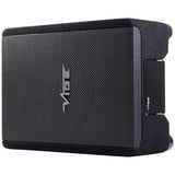 Vibe Audio BA10ASQ-V4 Black Air 10" Shallow Active Loaded Subwoofer Enclosure - Each (BA10ASQV4)