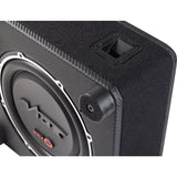 Vibe Audio BASB10-V4 Black Air 10" Shallow Active Loaded Subwoofer Enclosure - Each (BASB10V4)