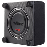 Vibe Audio BASB10-V4 Black Air 10" Shallow Active Loaded Subwoofer Enclosure - Each (BASB10V4)