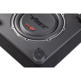 Vibe Audio BASB10-V4 Black Air 10" Shallow Active Loaded Subwoofer Enclosure - Each (BASB10V4)