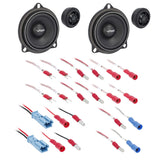 Vibe Optisound OS-BMW4V4 OEM 4" Front Door Component Speaker System for Select BMWs