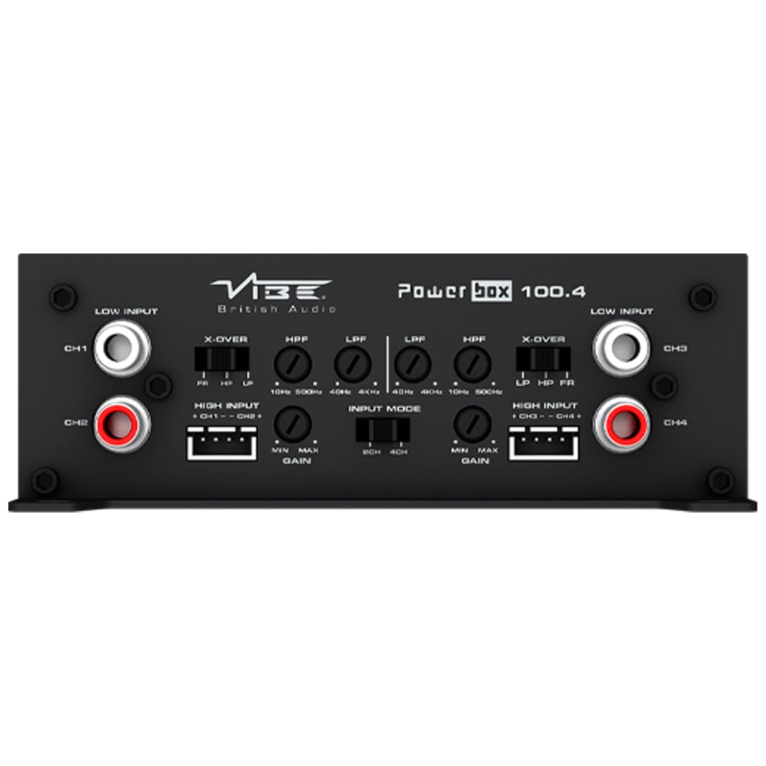 Vibe PB100.4M-V0 4 Channel Class D Car Amplifier (PB1004MV0)
