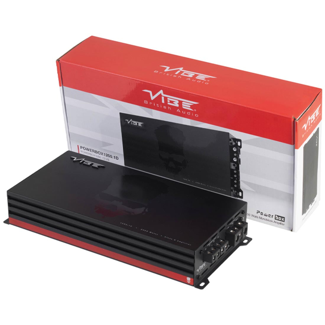 Vibe PB1200.1D-V3 Class D Mono   Car Amplifier (PB12001DV3)