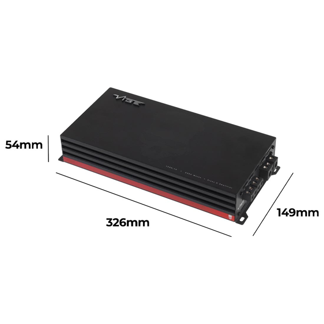 Vibe PB1200.1D-V3 Class D Mono   Car Amplifier (PB12001DV3)