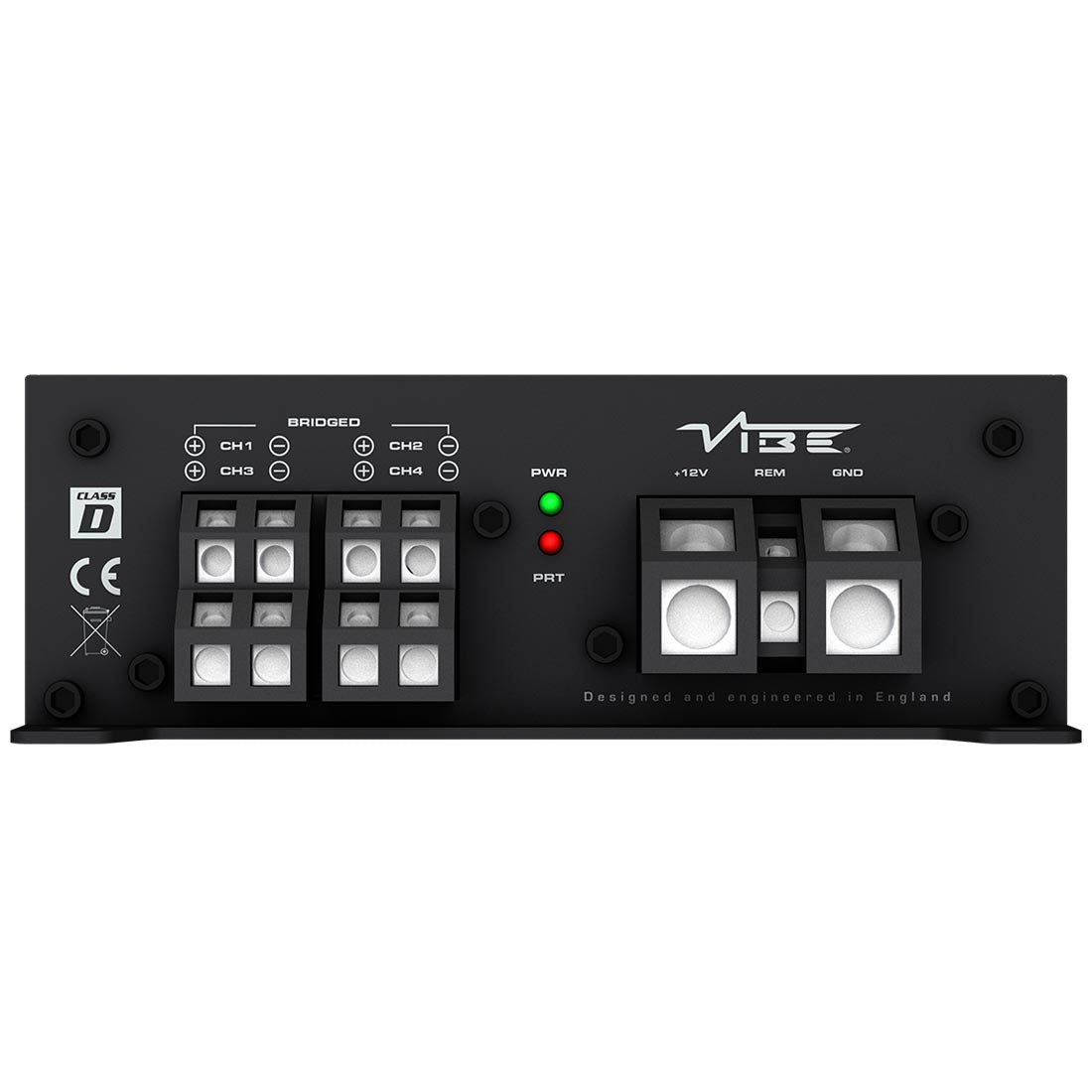 Vibe PB150.4M-V0 Class D 4-Channel Car Amplifier (PB1504MV0)