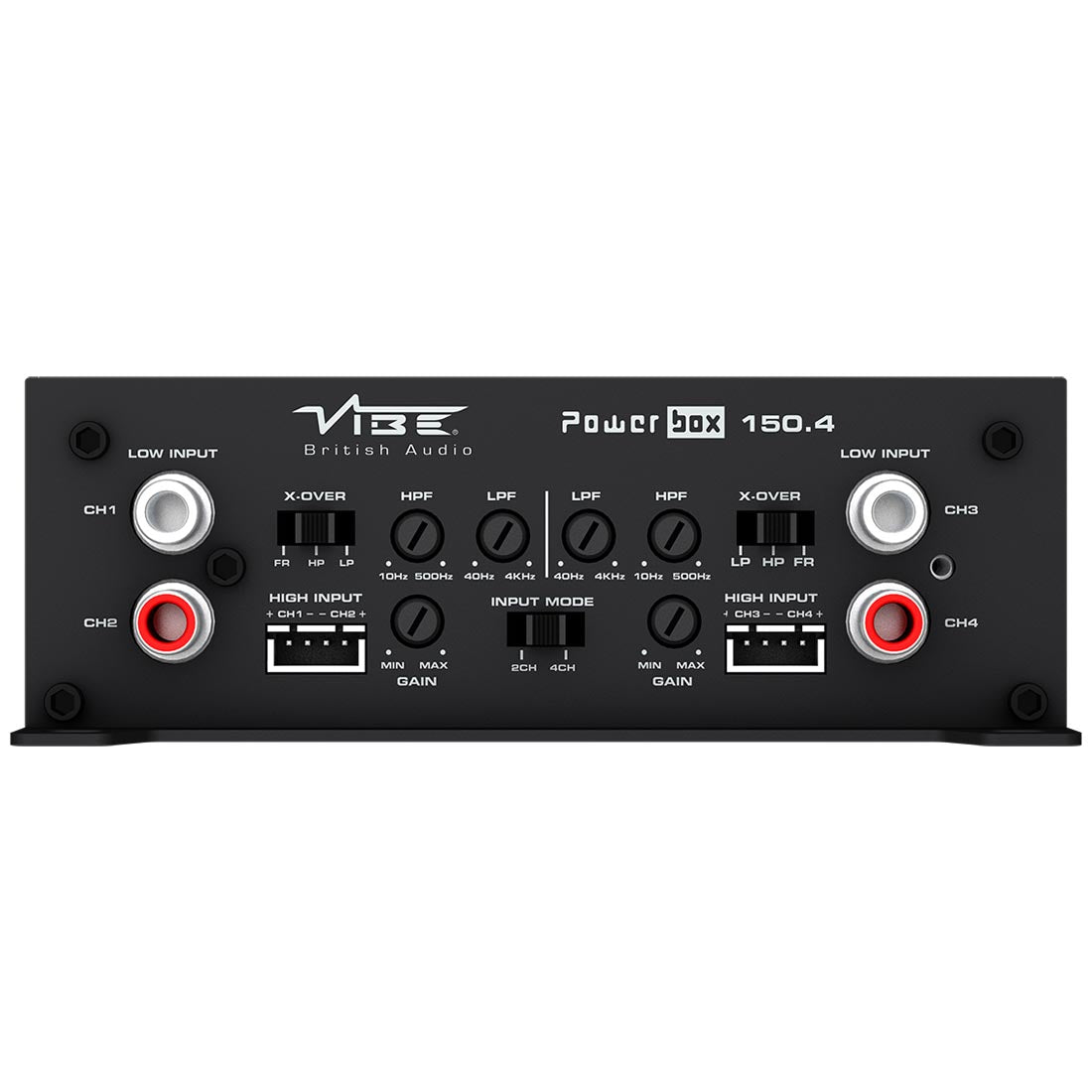 Vibe PB150.4M-V0 Class D 4-Channel Car Amplifier (PB1504MV0)