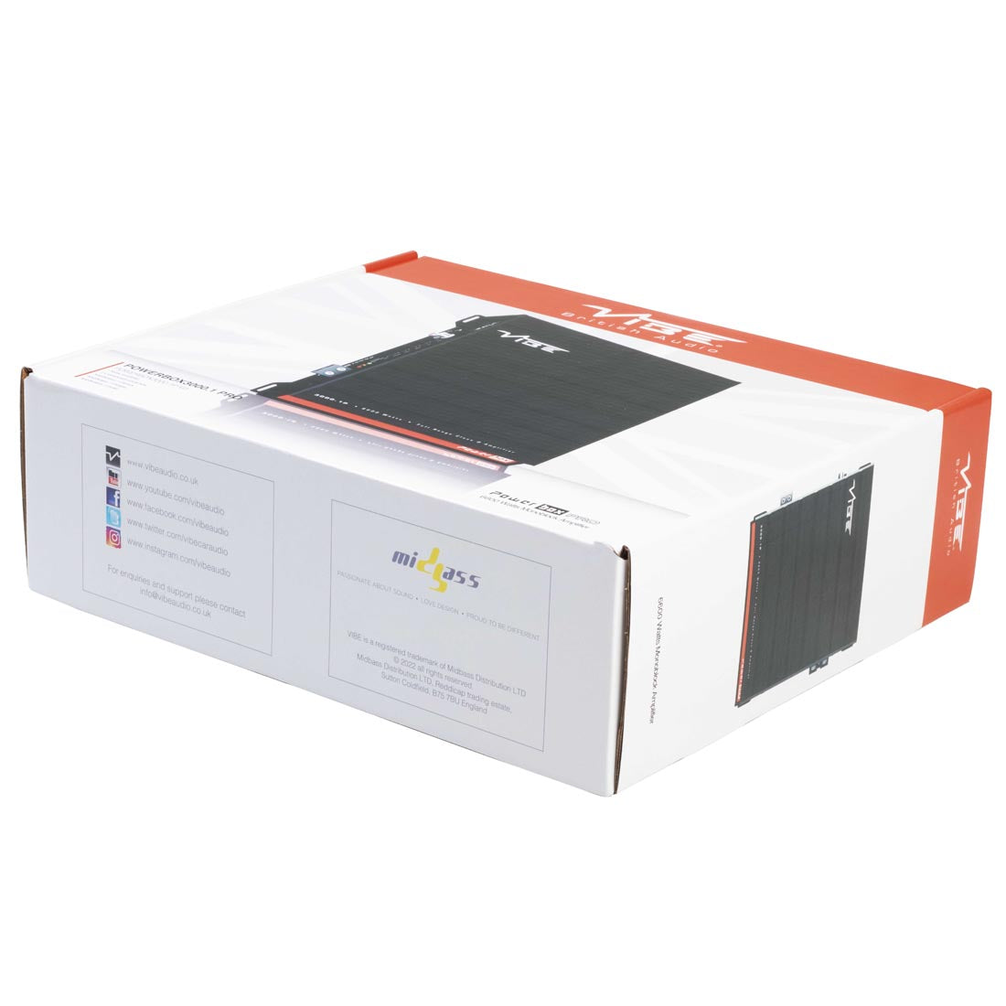 Vibe PB3000.1P-V0 Class D Full Range Mono Car Amplifier (PB30001PV0)