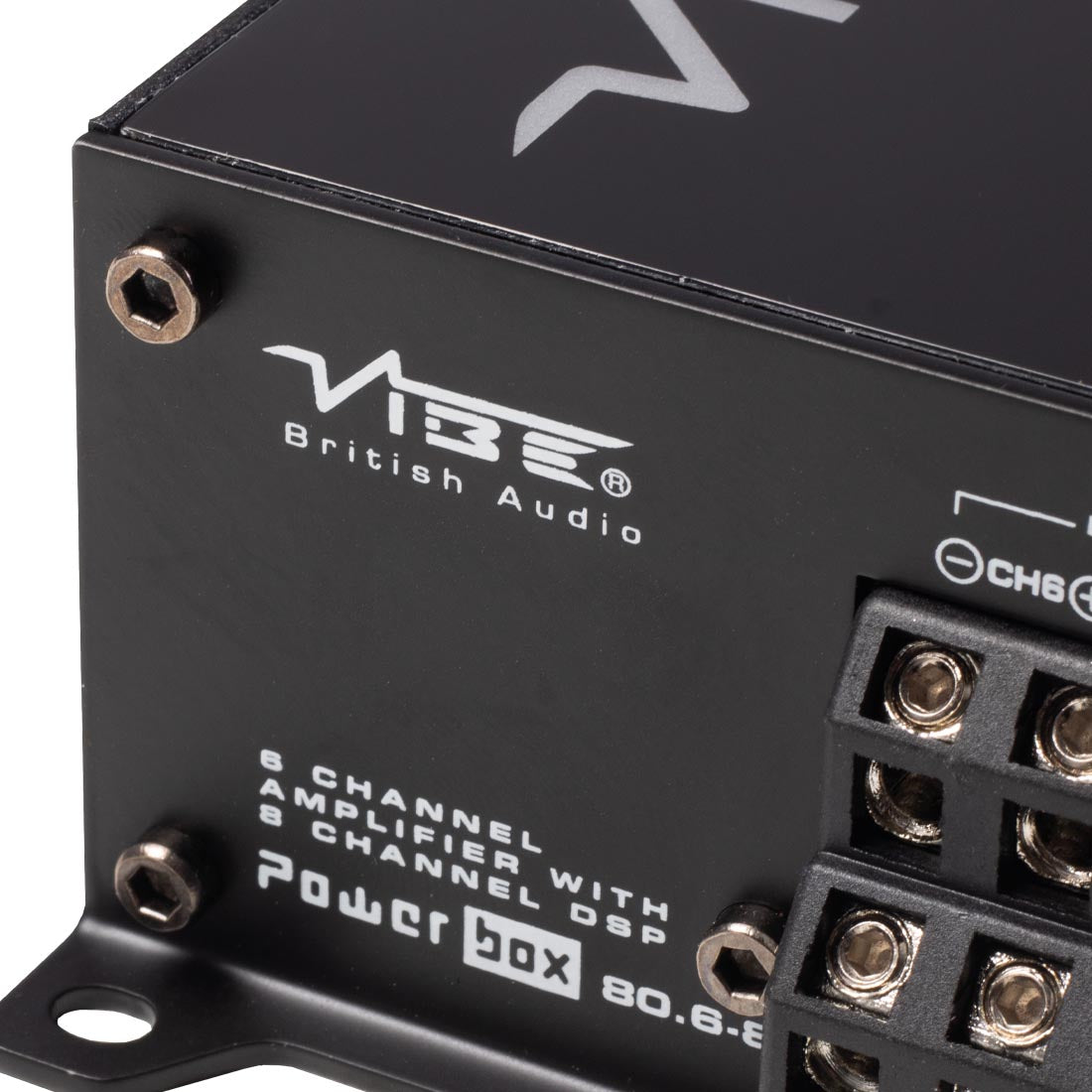 Vibe PB806.8-DSP-V3 Class D 6-Channel Micro Car Amplifier (PB8068DSPV3)