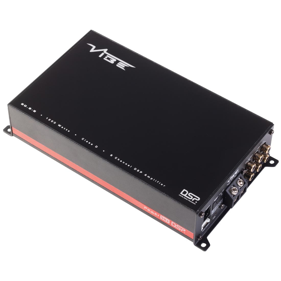 Vibe PB806.8-DSP-V3 Class D 6-Channel Micro Car Amplifier (PB8068DSPV3)