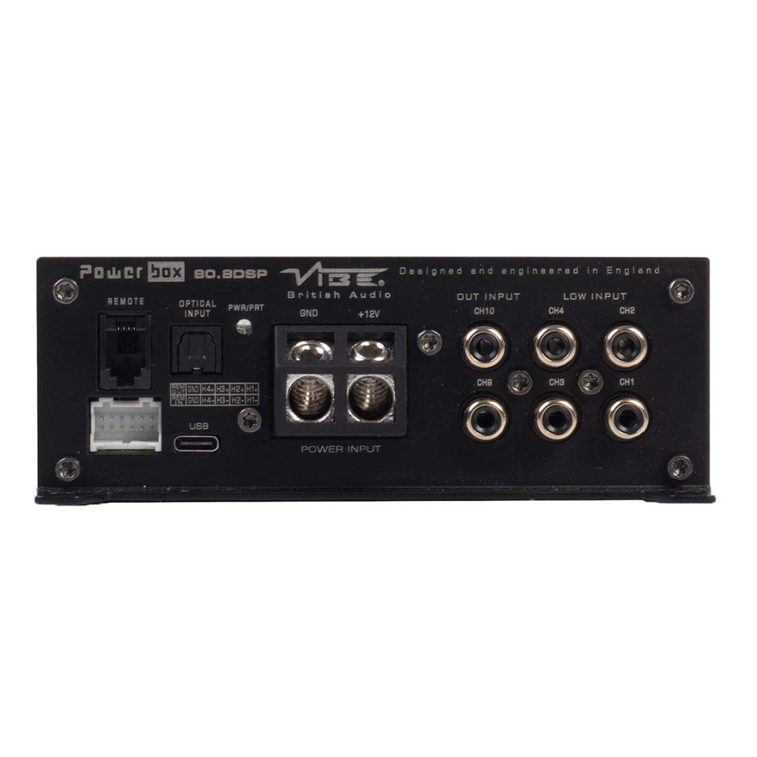 Vibe PB80.810DSP-V3 Class D 8-Channel DSP Car Amplifier (PB80810DSPV3)