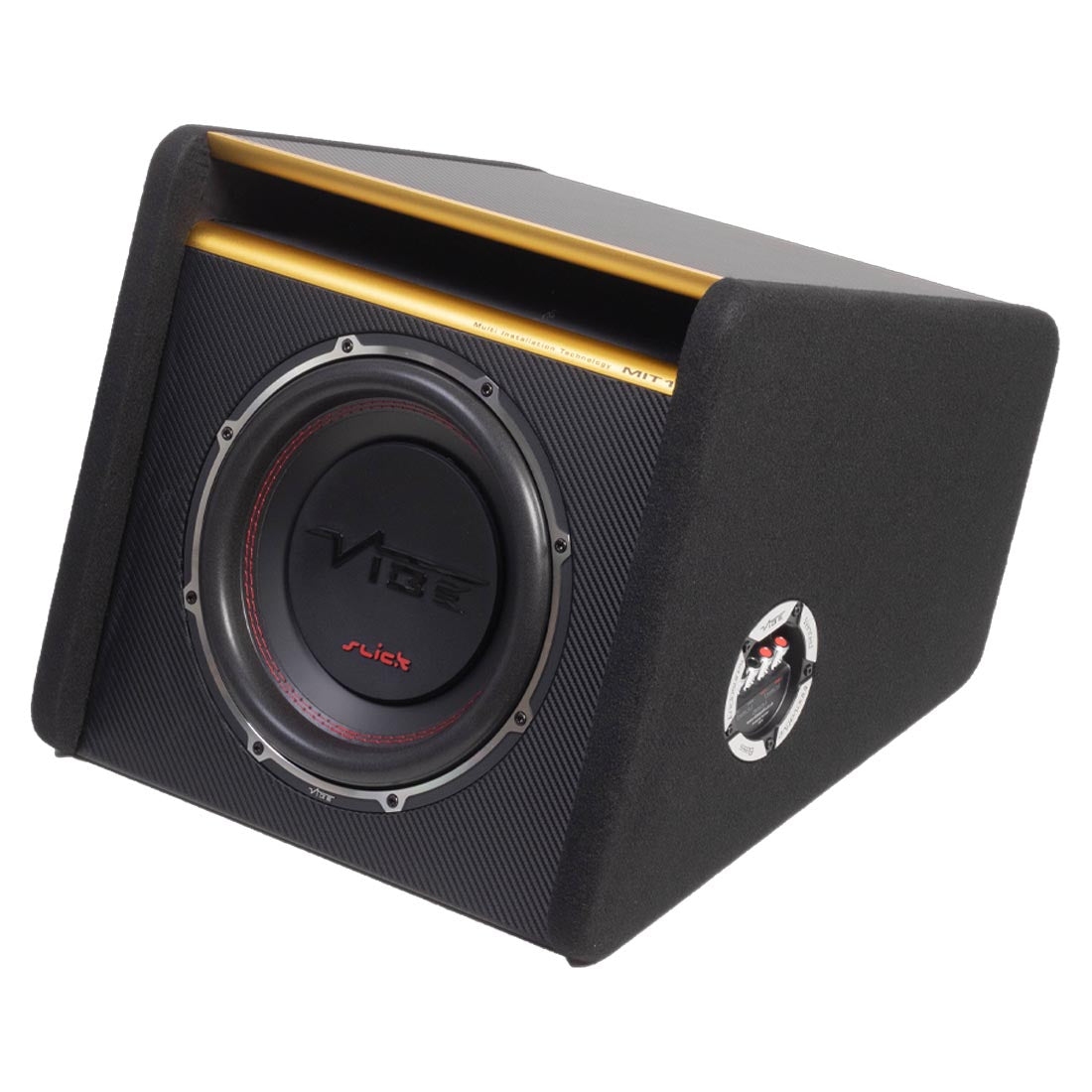 Vibe Audio SLICKMIT12-V3 12" Passive Bass Subwoofer Enclosure (SLICKMIT12V3)
