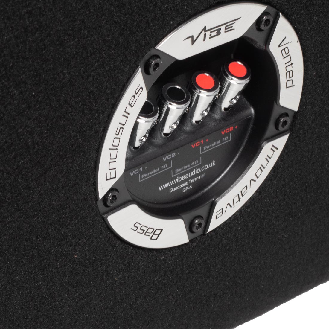 Vibe Audio SLICKMIT12-V3 12" Passive Bass Subwoofer Enclosure (SLICKMIT12V3)