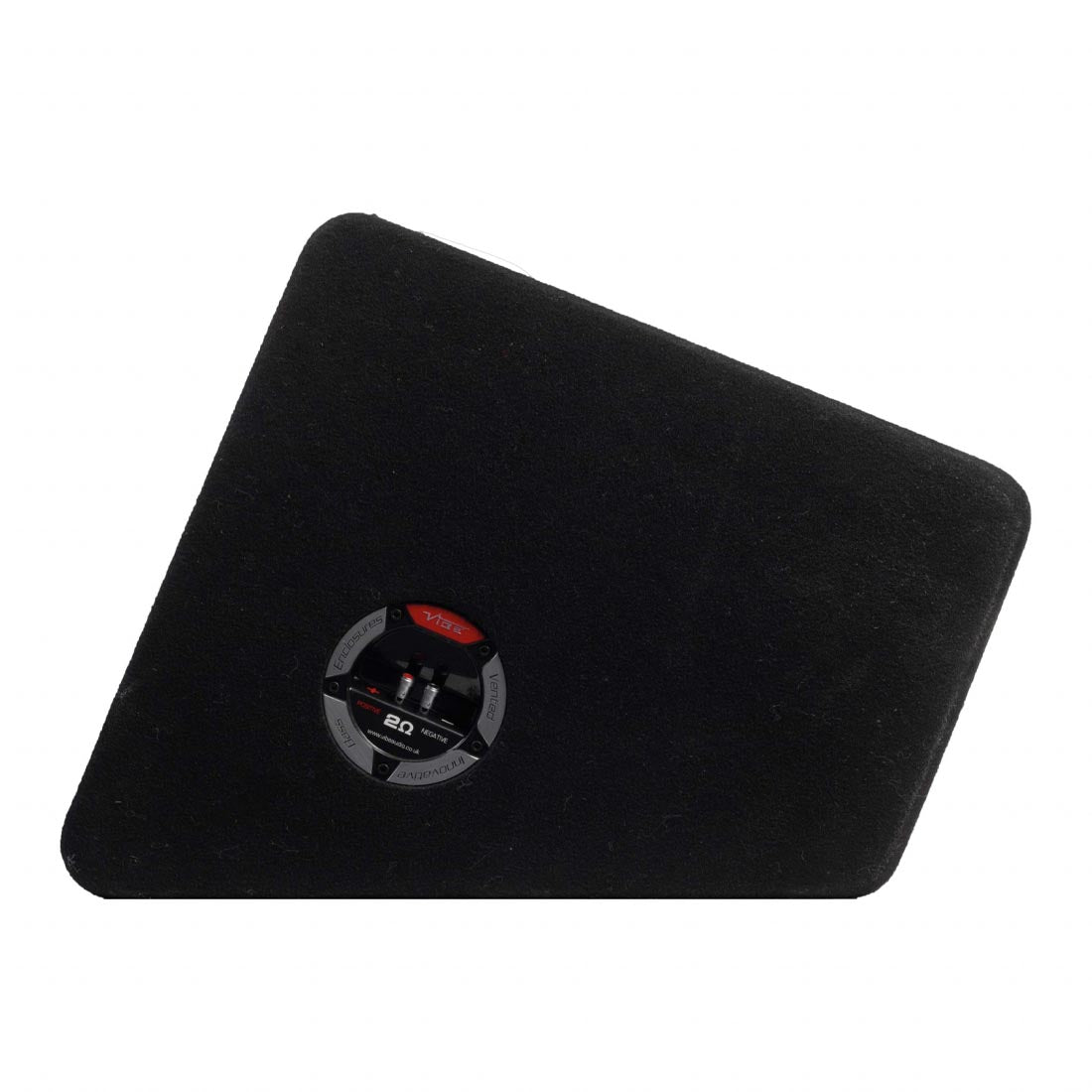 Vibe Audio SLICKMIT12T-V3 12" Dual Loaded Passive Bass Subwoofer Enclosure (SLICKMIT12TV3)