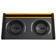 Vibe Audio SLICKMIT12T-V3 12" Dual Loaded Passive Bass Subwoofer Enclosure (SLICKMIT12TV3)