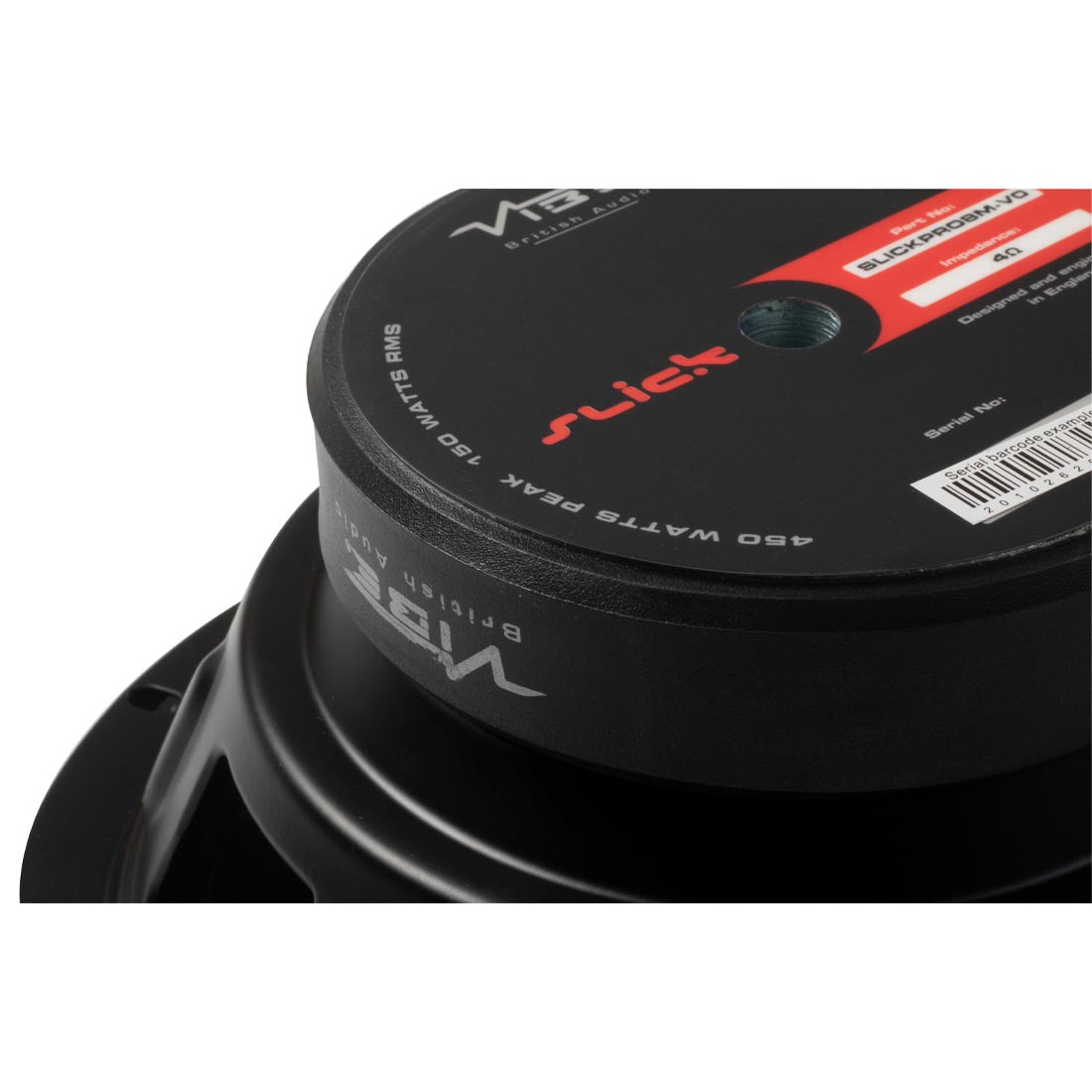 Vibe Audio SLICKPRO8M-V0 8" Midrange Pro Audio Car Speaker - Each (SLICKPRO8MV0)