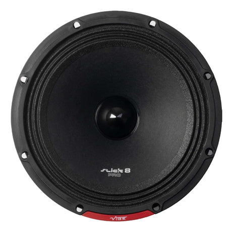 Vibe Audio SLICKPRO8M-V0 8" Midrange Pro Audio Car Speaker - Each (SLICKPRO8MV0)