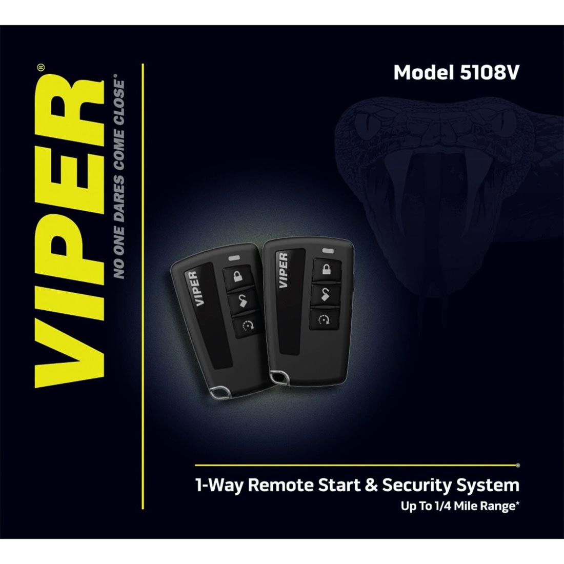 Viper 5108V 1-Way Security and Remote Start System (5108V