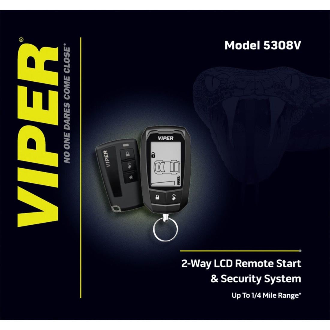 Viper 5308V Enhanced LCD 2-Way Security and Remote Start System