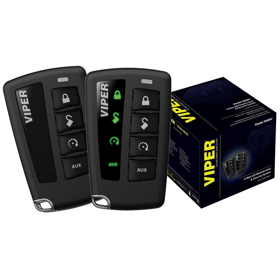 Viper 5808V 2-Way LED Security and Remote Start System