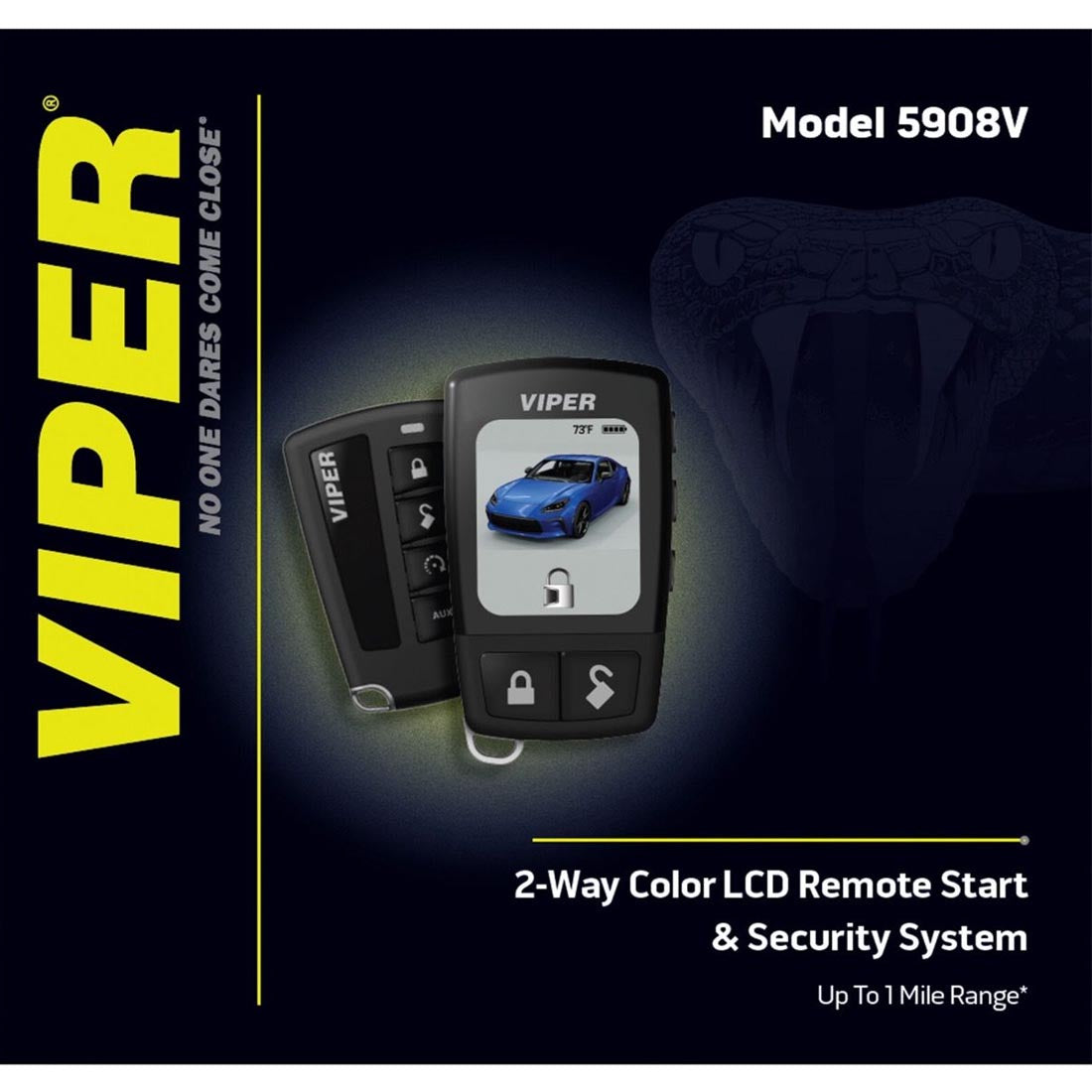 Viper 5908V LCD 2-Way Security and Remote Start System