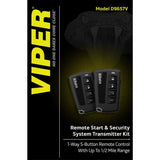 Viper D9657V 1-Way 5-Button Remote Start and Security System Transmitter Kit