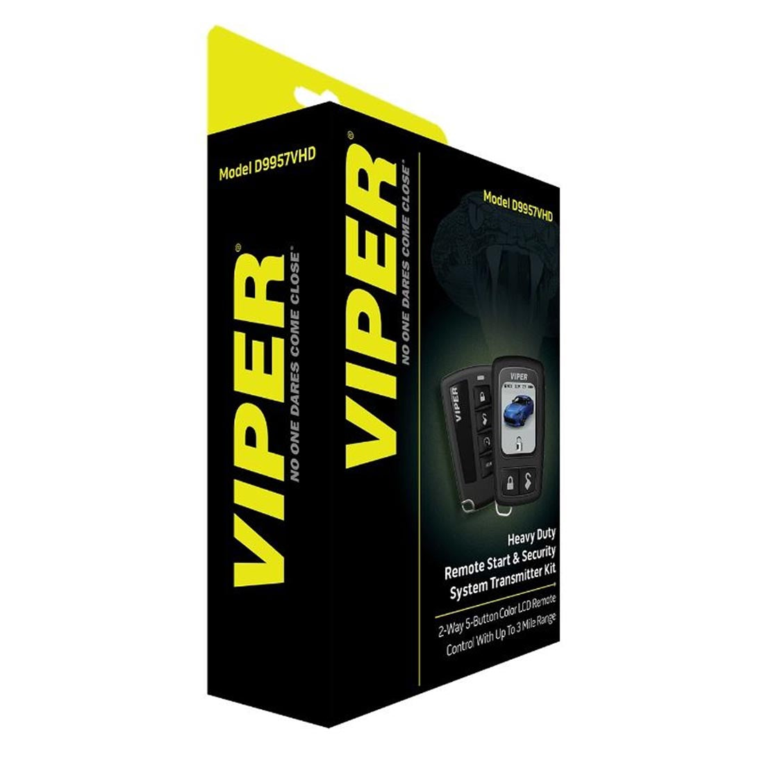 Viper D9957VHD Heavy Duty 2-Way 5-Button LCD Remote Starter Security System