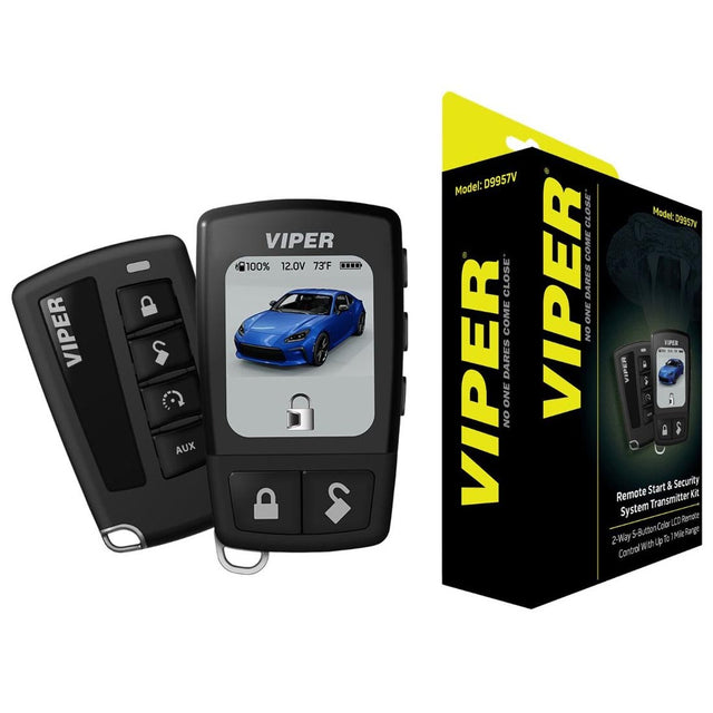 Viper D9957V 2-Way 5-Button LCD Security System and Remote Starter