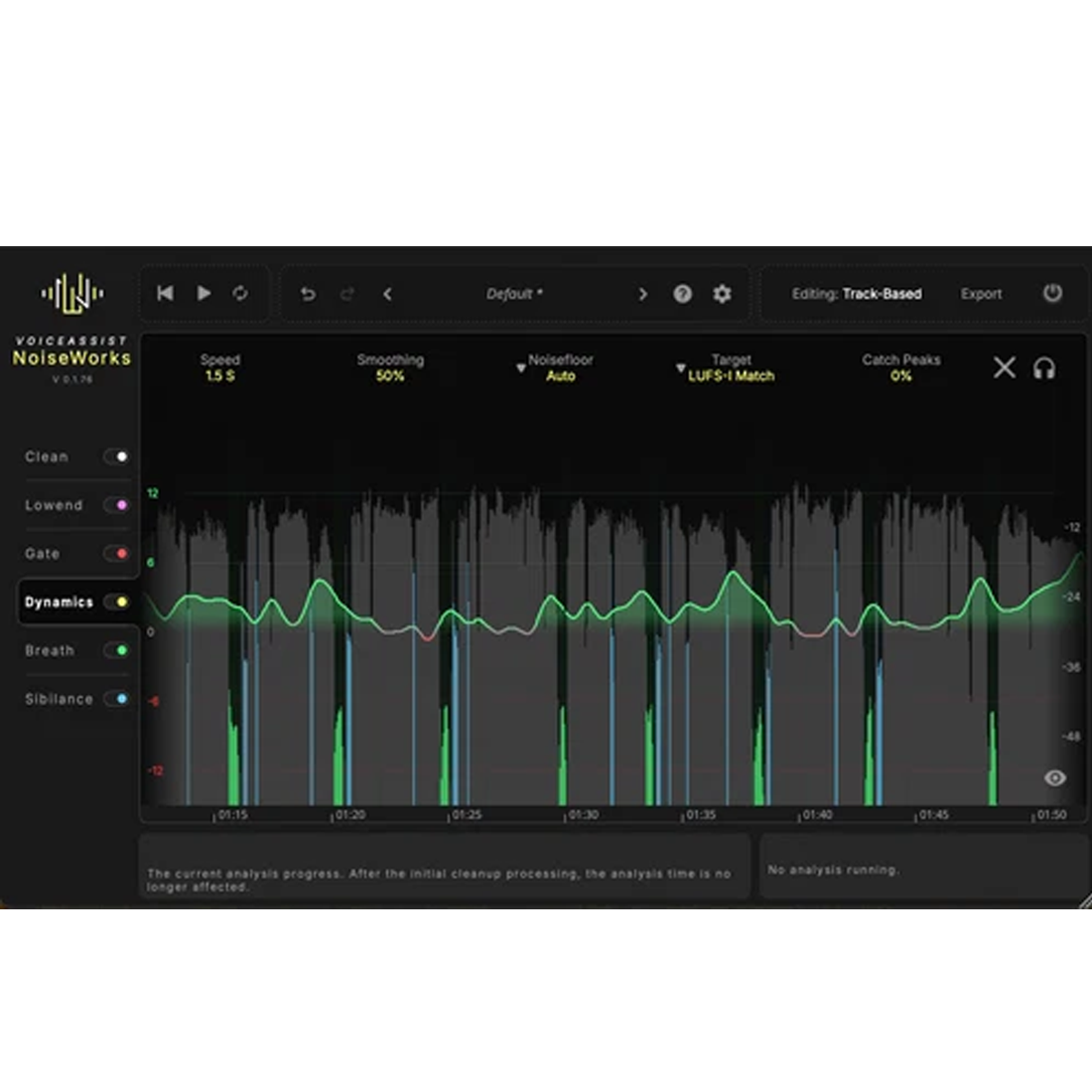 NoiseWorks VoiceAssist Basic ARA Vocal & Dialogue Editing Plugin