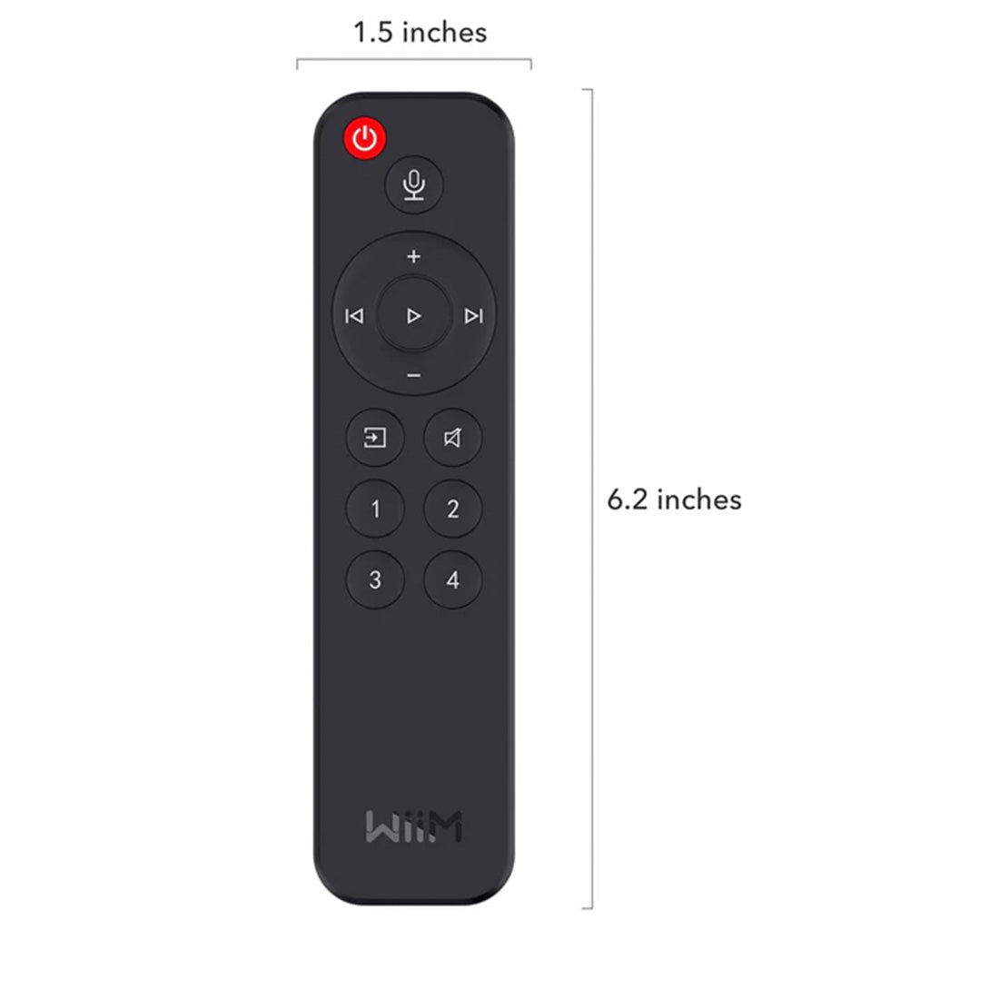 WiiM WIIMREMOTE Voice Controlled Remote