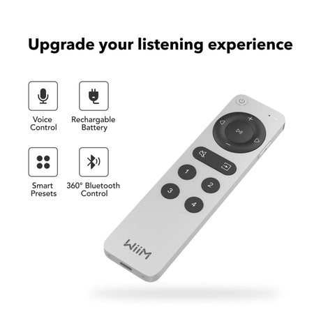 WiiM Voice Remote 2 features