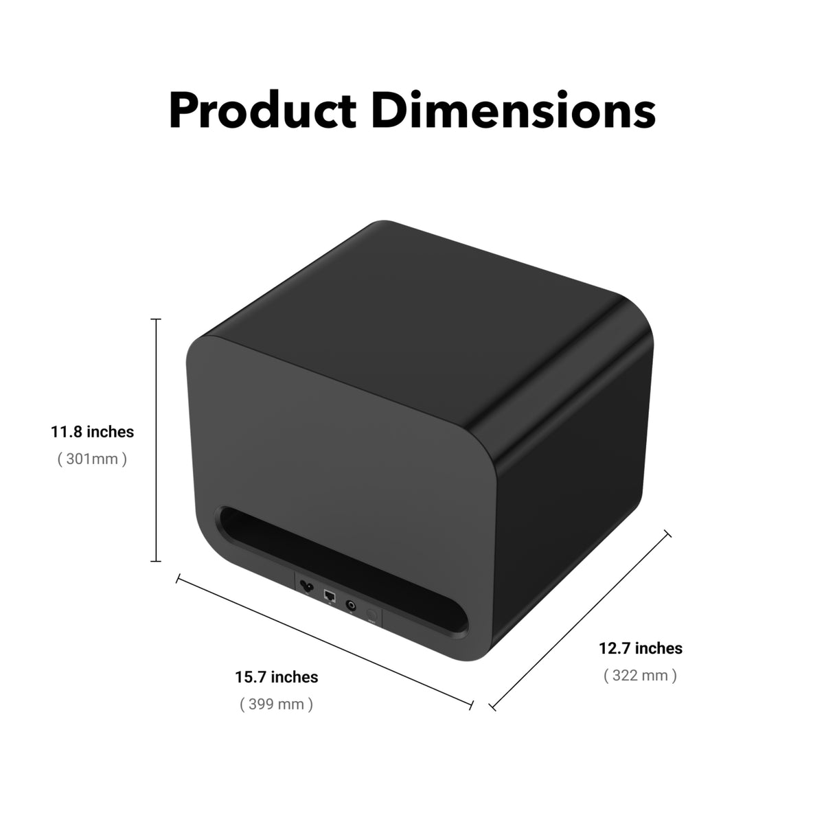 WiiM Sub Pro 8" Wireless Subwoofer