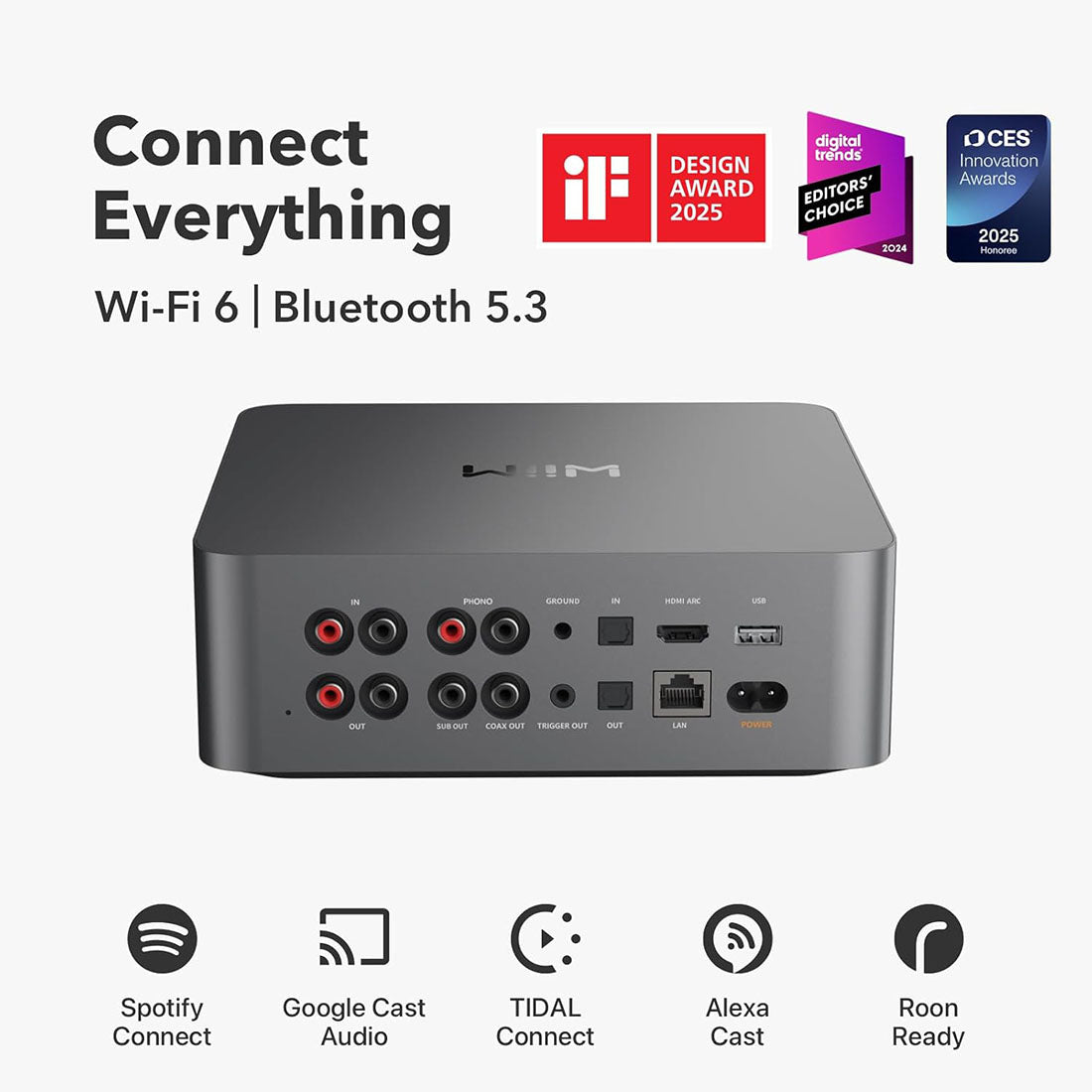 WiiM WIIMULTRA Ultra Music Streamer & Digital Preamp - Gibbys