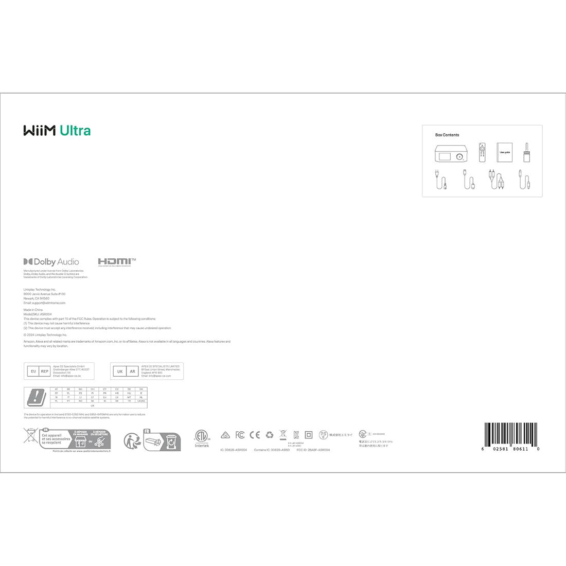 WiiM WIIMULTRA Ultra Music Streamer & Digital Preamp