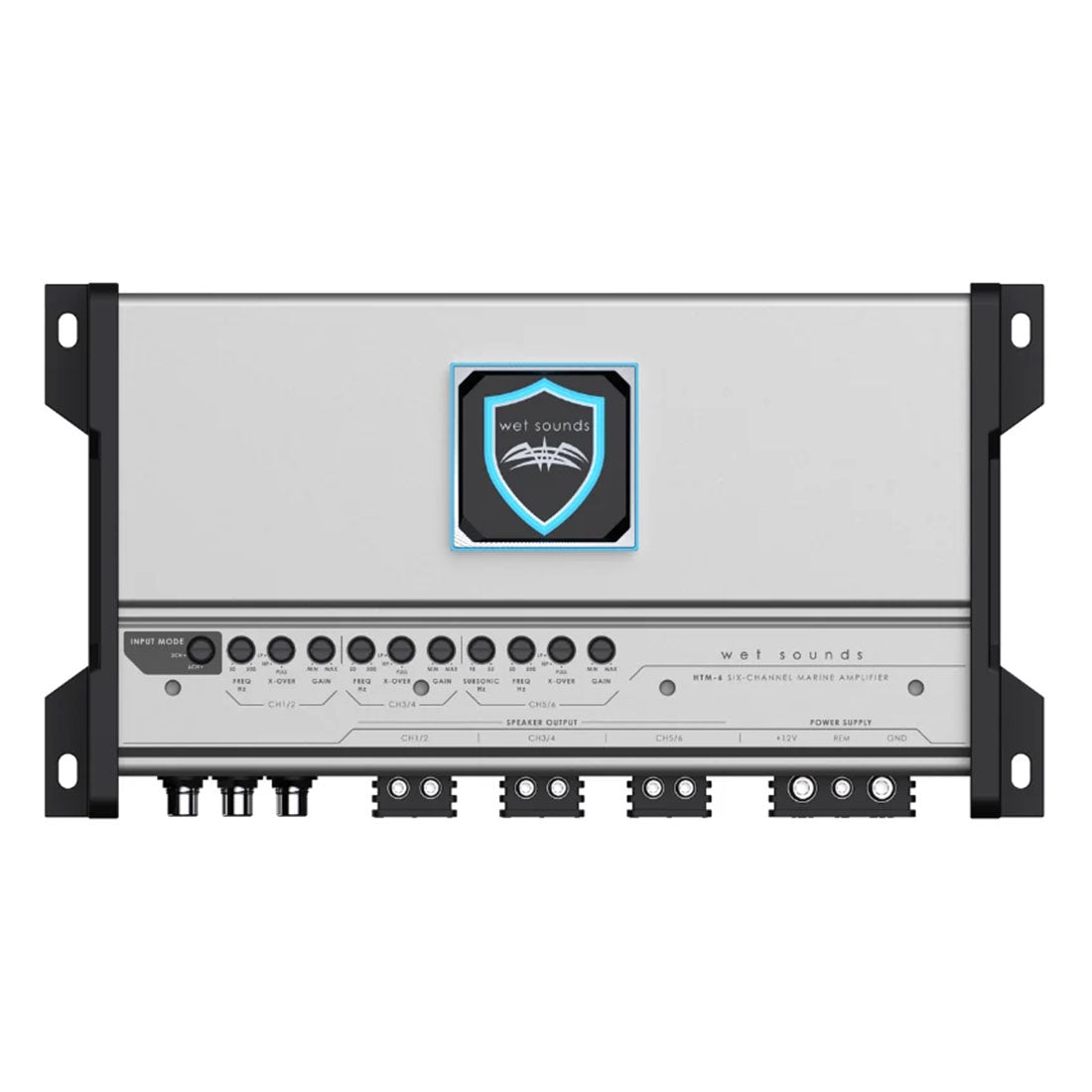 Wet Sounds HTM-6 Full-Range Class-D 6-Channel Amplifier