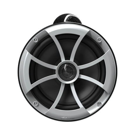 Wet Sounds ICON8B-SCV2 8" Marine Speakers with Swivel Clamp - Black - Pair