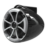 Wet Sounds ICON8B-SCV2 8" Marine Speakers with Swivel Clamp - Black - Pair