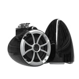 Wet Sounds ICON8B-SCV2 8" Marine Speakers with Swivel Clamp - Black - Pair