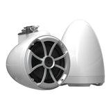 Wet Sounds ICON8W-SCV2 8" Marine Speakers with Swivel Clamp - White - Pair