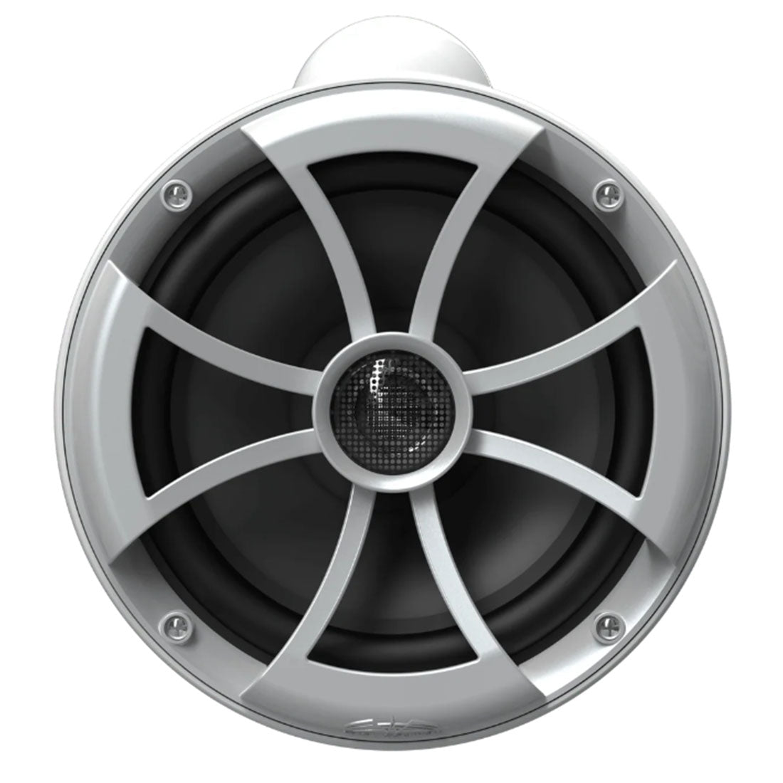 Wet Sounds ICON8W-SCV2 8" Marine Speakers with Swivel Clamp - White - Pair