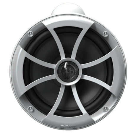 Wet Sounds ICON8W-SCV2 8" Marine Speakers with Swivel Clamp - White - Pair