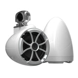 Wet Sounds ICON8W-SCV2 8" Marine Speakers with Swivel Clamp - White - Pair