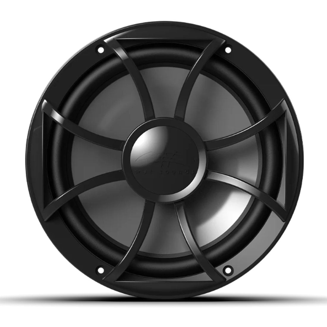 Wet Sounds RECON10FA-BG 10" 4-Ohm Freeair Marine Subwoofer - Black - Each