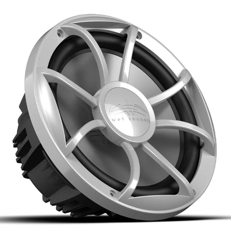 Wet Sounds RECON10FA-S 10" 4-Ohm Freeair Marine Subwoofer W/Silver Grilles - Each