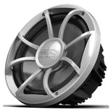 Wet Sounds RECON10FA-S 10" 4-Ohm Freeair Marine Subwoofer with Silver Grilles - Each