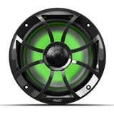Wet Sounds RECON6-BGRGB 6.5" Marine Speakers with RBG LED Lighting - Black - Pair