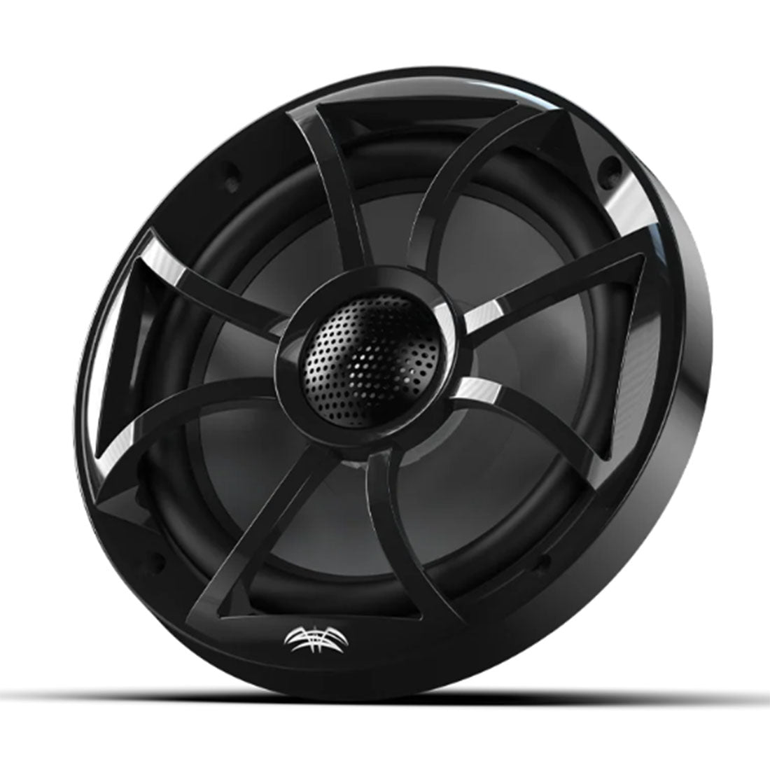 Wet Sounds RECON6-BGRGB 6.5" Marine Speakers with RBG LED Lighting - Black - Pair